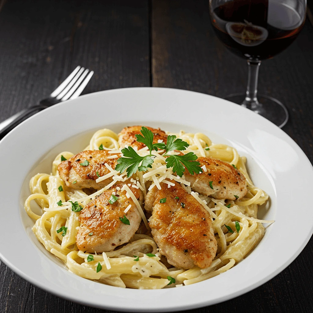 the best Garlic Parmesan Chicken Pasta in 30 minutes is easier than you might think. 